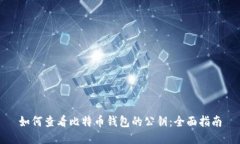 如何查看比特币钱包的公