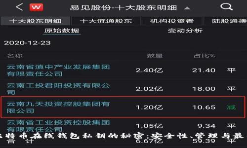 揭开比特币在线钱包私钥的秘密：安全性、管理与最佳实践
